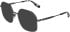 Karl Lagerfeld KL371 sunglasses in Dark Ruthenium Shiny