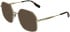 Karl Lagerfeld KL371 sunglasses in Gold Shiny
