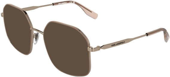 Karl Lagerfeld KL371 sunglasses in Rose Gold Shiny