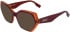 Karl Lagerfeld KL6229 sunglasses in Brown/Caramel