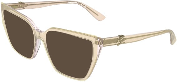 Karl Lagerfeld KL6252 sunglasses in Nude/Rose
