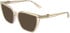 Karl Lagerfeld KL6252 sunglasses in Nude/Rose