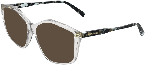 Karl Lagerfeld KL6256 sunglasses in Grey/Marble Black