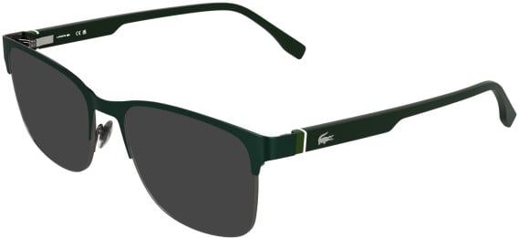 Lacoste L2319-54 sunglasses in Matte Green