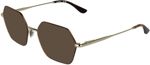 Lacoste L2322 sunglasses in Gold/Havana