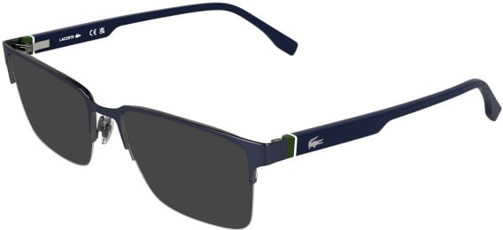 Lacoste L2326 sunglasses in Matte Blue