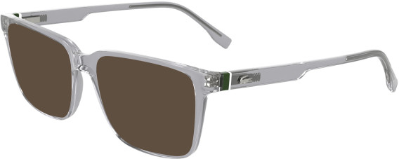 Lacoste L2963 N sunglasses in Transparent Grey