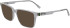 Lacoste L2963 N sunglasses in Transparent Grey