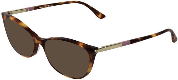Lacoste L2999 sunglasses in Havana