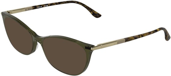 Lacoste L2999 sunglasses in Khaki