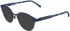 Lacoste L3115 sunglasses in Matte Blue
