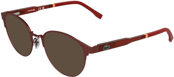 Lacoste L3115 sunglasses in Matte Burgundy