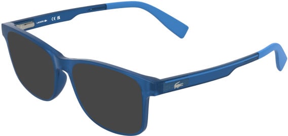 Lacoste L3663 sunglasses in Transparent Blue Lumi