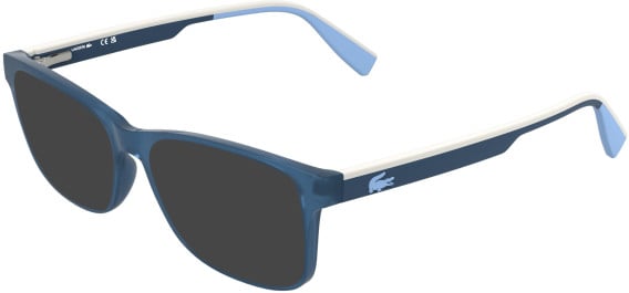 Lacoste L3665 sunglasses in Transparent Blue Lumi