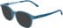 Lacoste L3667 sunglasses in Transparent Blue Lumi