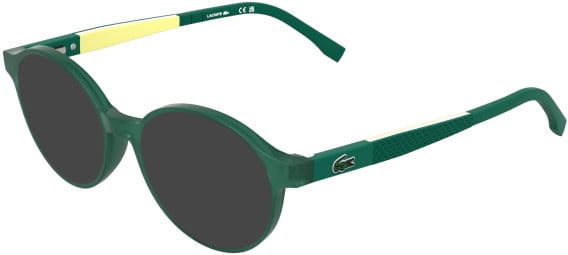 Lacoste L3668 sunglasses in Transparent Green Lumi