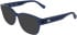 Lacoste L4012 sunglasses in Transparent Blue
