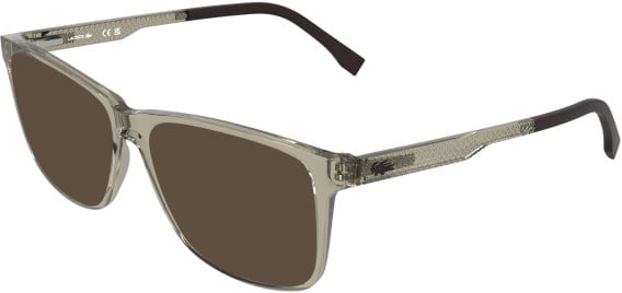 Lacoste L4013-55 sunglasses in Transparent Sand