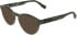 Lacoste L4023 sunglasses in Striped Gradient Olive Brown