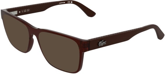 Lacoste L4026 sunglasses in Transparent Burgundy