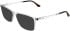 Lacoste L4028-55 sunglasses in Clear