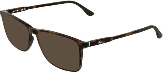 Lacoste L4028-57 sunglasses in Dark Havana