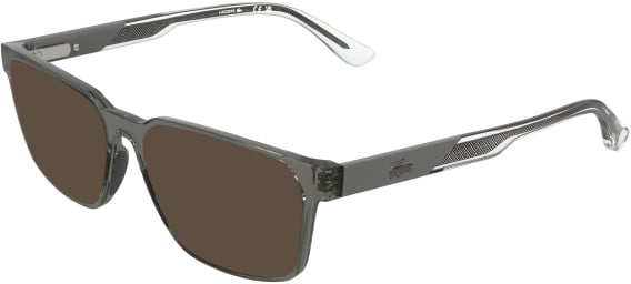 Lacoste L4031 sunglasses in Transparent Grey