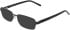 Marchon NYC M-2046 sunglasses in Satin Black