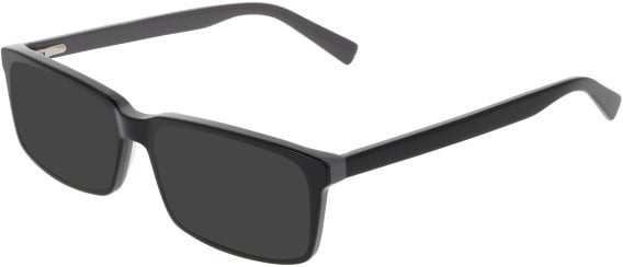 Marchon NYC M-3034 sunglasses in Black/Grey Laminate