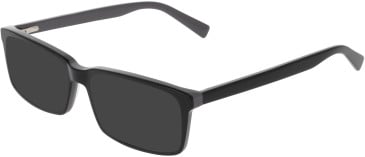 Marchon NYC M-3034 sunglasses in Black/Grey Laminate