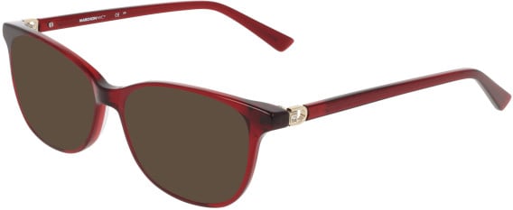 Marchon NYC M-5049 sunglasses in Red Crystal