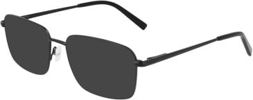 Marchon NYC M-9009 N-52 sunglasses in Satin Black
