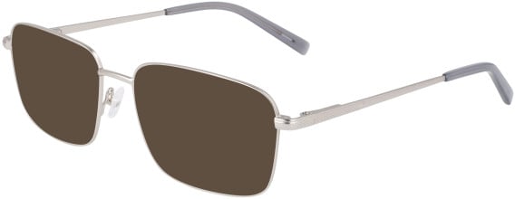 Marchon NYC M-9009 N-52 sunglasses in Satin Silver