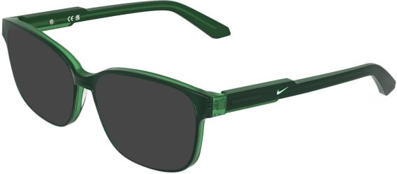 NIKE 5073 sunglasses in Milky Forest/Kelly Green Lamin