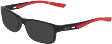 NIKE 5102 sunglasses in Matte Black/University Red