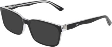 NIKE 7181 sunglasses in Black/Crystal Laminate