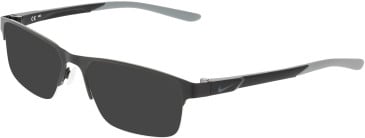 NIKE 8159 N-57 sunglasses in Matte Black/Smoke Grey