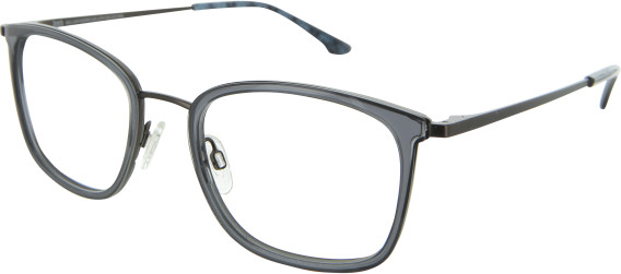 William Morris BROTHER RABBIT glasses in Gunmetal/Transparent Blue