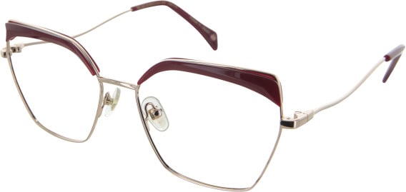 William Morris Jasmine glasses in Gold/Red