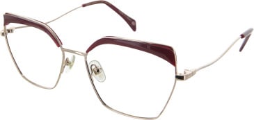 William Morris Jasmine glasses in Gold/Red