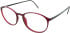 Silhouette SPX2889 10 glasses in Red/Black