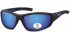 SFE-9169 Polarized Sunglasses in Black/ Blue Tint