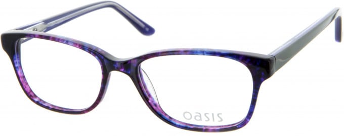 Oasis Picotee glasses in Purple