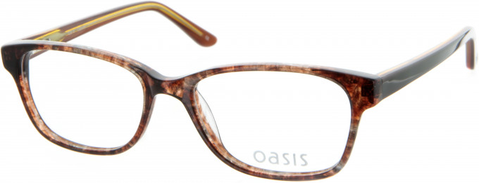 Oasis Picotee glasses in Brown