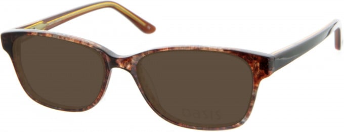 Oasis Picotee Sunglasses in Brown