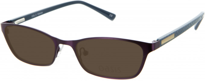 Oasis Daphne Sunglasses in Purple