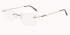 Jaeger 245 Glasses in Gold/Brown