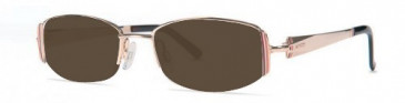 Jaeger 277 Sunglasses in Gold/Rose