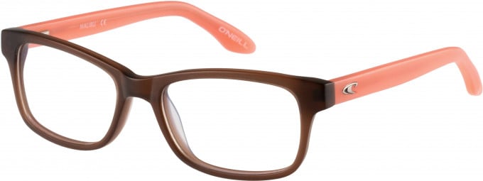 O'Neill MALIBU Glasses in Matte Brown/Matte Coral