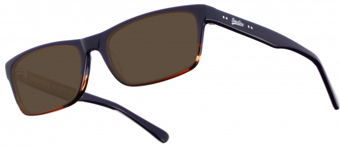 Superdry SDO-BLAINE Sunglasses in Gloss Navy Fade